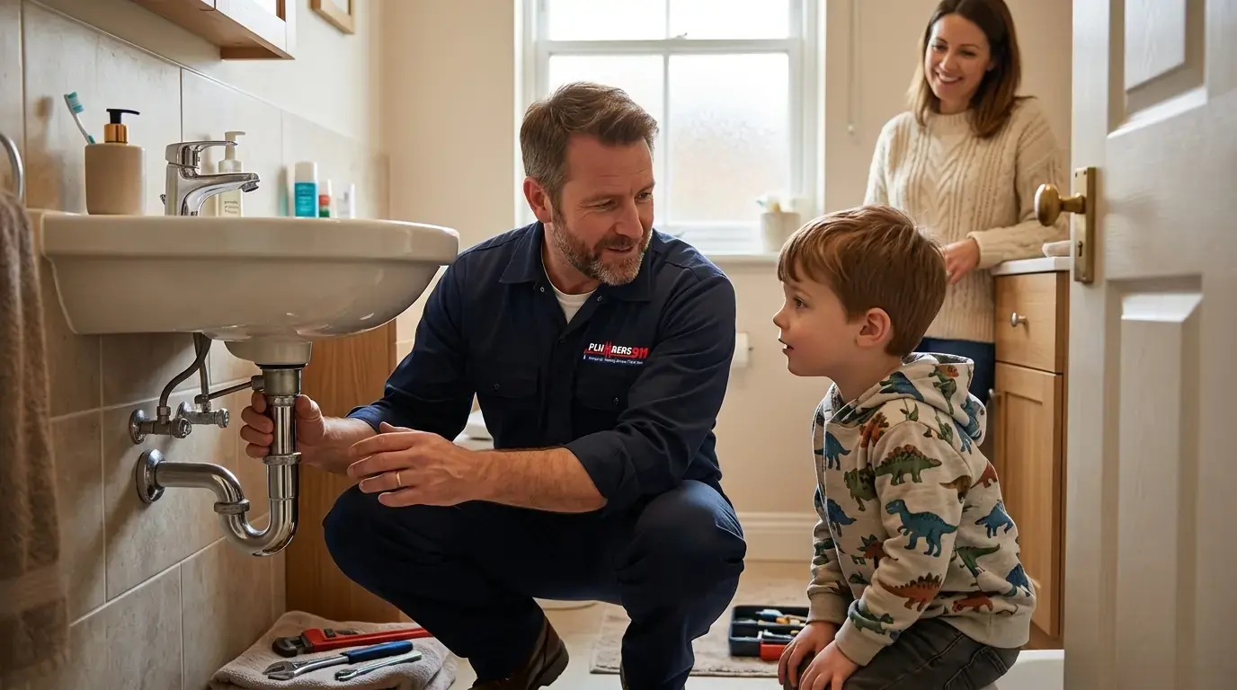 Licensed plumber at work in Winfield, IL